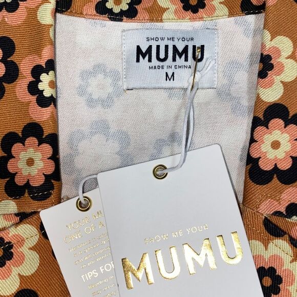 SHOW ME YOUR MUMU Aurora Outlaw Long Sleeve Denim Dress - Picture 6 of 7